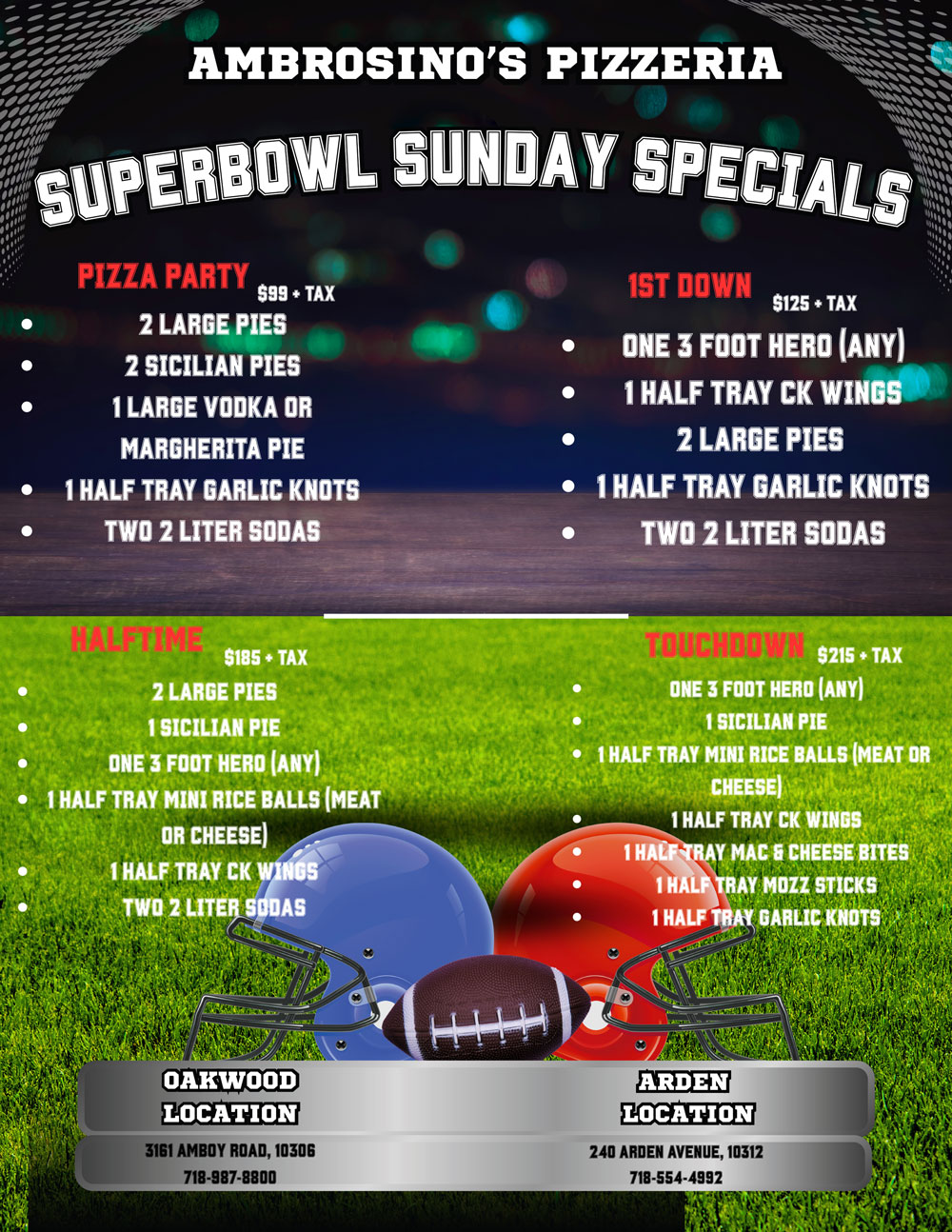 Super Bowl Special 2026